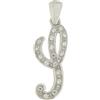 Gioielleria Lucchese Oro Ciondolo Lettera Iniziale S Oro Bianco GL100761
