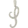 Gioielleria Lucchese Oro Ciondolo Lettera Iniziale S Oro Bianco GL100762