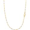 Gioielleria Lucchese Oro Collana Uomo Oro Giallo Bianco GL100769