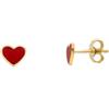 Gioielleria Lucchese Oro Orecchini Cuore Oro Giallo GL101294