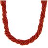 Gioielleria Lucchese Oro Collana Donna Corallo Rosso Oro Giallo GL100793