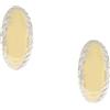 Gioielleria Lucchese Oro Orecchini Donna Oro Giallo Bianco GL100799