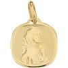 Gioielleria Lucchese Oro Ciondolo Madonna con Bambino Oro Giallo GL101632