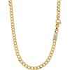 Gioielleria Lucchese Oro Collana Uomo Oro Giallo Bianco GL101338