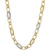 Gioielleria Lucchese Oro Collana Donna Oro Bianco Giallo GL101644