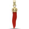 Gioielleria Lucchese Oro Ciondolo Corno Napoletano Oro Giallo GL101815