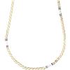 Gioielleria Lucchese Oro Collana Uomo Oro Giallo Bianco GL101345