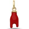 Gioielleria Lucchese Oro Ciondolo Corna Manina Oro Giallo GL101821