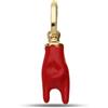 Gioielleria Lucchese Oro Ciondolo Corna Manina Oro Giallo GL101822