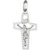 Gioielleria Lucchese Oro Ciondolo Croce Oro Bianco GL-G21744497