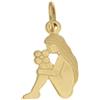 Gioielleria Lucchese Oro Ciondolo Segno Zodiacale Vergine GL101826