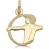 Gioielleria Lucchese Oro Ciondolo Segno Zodiacale Sagittario GL101830