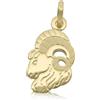 Gioielleria Lucchese Oro Ciondolo Segno Zodiacale Ariete GL101831