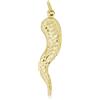 Gioielleria Lucchese Oro Ciondolo Portafortuna Corno Napoletano Oro Giallo GL100843