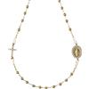 Gioielleria Lucchese Oro Collana Unisex Rosario Oro Giallo GL101376