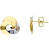 Gioielleria Lucchese Oro Orecchini Donna Oro Bianco Giallo 9 KT GL-SON253728