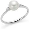 Miluna Anello Donna Miluna Oro Bianco PLI1687X