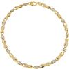 Gioielleria Lucchese Oro Bracciale Uomo Oro Bianco Giallo GL101858