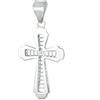 Gioielleria Lucchese Oro Ciondolo Croce Oro Bianco GL101399
