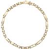 Gioielleria Lucchese Oro Bracciale Uomo Oro Giallo Bianco GL101702