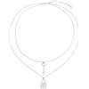 Valentina Ferragni Studio Collana Valentina Ferragni Studio Lock Silver DVF-CO-13