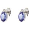 Promesse Gioielli Orecchini Donna Promesse Diamanti Tanzanite OROV75TA