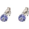 Promesse Gioielli Orecchini Donna Promesse Diamanti Tanzanite ORTO51BT