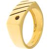 Gioielleria Lucchese Oro Anello Uomo Oro Giallo GL102029