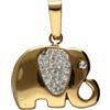 Gioielleria Lucchese Oro Ciondolo Elefante Oro Giallo GL102036