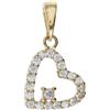 Gioielleria Lucchese Oro Ciondolo Cuore Oro Giallo GL102043