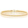 Gioielleria Lucchese Oro Bracciale Fune Tennis Oro Giallo GL101877