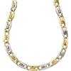 Gioielleria Lucchese Oro Collana Uomo Oro Giallo Bianco GL101880