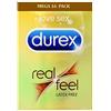 Durex Real Feel - Preservativi maschili Mega confezione da 16