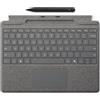 Microsoft 8X8-00175 tastiera per dispositivo mobile Microsoft Cover port Platino