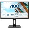 AOC P2 U27P2 LED display 68,6 cm (27") 3840 x 2160 Pixel 4K Ultra HD Nero