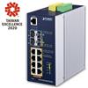 PLANET IP30 DIN-rail Industrial L3 8P Gestito Gigabit Ethernet 10/100/1000 Allum