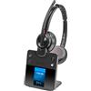 MediaMondo POLY Cuffie stereo per ufficio Savi 8420 DECT 1880-1900 Mhz certificate per Micr