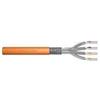 DIGITUS CAT 7 S-FTP installation cable - 1200 MHz Dca (EN 50575) - AWG 23/1 - 100 m drum