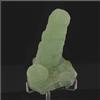 A Bijoux Stalattite Di Prehnite. 222,0 Ct. Bendougou, Regione Di Kayes, Mali.