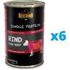 BELCANDO Single Protein Manzo 6 x 400g cibo umido per cani