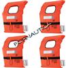 - Senza marca/Generico - KIT 4 GIUBBOTTI DI SALVATAGGIO SALVAGENTE 100N ISO 12402-4 ENTRO 6 MIGLIA BARCA