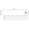 Rotolificio Pugliese ROTOLI CRISTAL PLOTTER 60GR 61 X 50 conf. 2 pz - H01488
