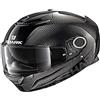 SHARK Spartan Carbon Skin, Casco per Moto Uomo, Nero, L