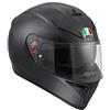 AGV K3 SV E2205 Mono 0301A4MY_002_XS Casco Moto, Nero Opaco, XS