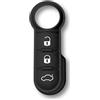 RicambIT Gommino di Ricambio per Chiave Auto Pad Tre Tasti Pulsanti Telecomando Compatibile con Fiat 500 Panda Punto Bravo Ypsilon Delta Musa Lancia
