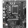 Msi mb h610, pro h610m-e ddr4, lga 1700, 2ddr4, 1pci-ex16, 1pci-ex1, 1m.2, 4sata3