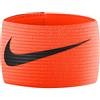 Nike Fascia da capitano da calcio 2.0, arancione (Total Crimson/Black), taglia unica