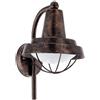 Eglo Leuchten my light Applique Colindres da esterno con mini lampara nero-rame 1XE27 IP44 94838/20