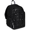 Mitama Zaino Triplo Scomparto Black Cracks con Tasca porta PC, Nero, Scuola Elementare e Tempo Libero, Bambina Ragazza