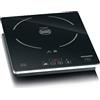 SEVERIN KP 1071, Piastra a induzione, Potenza 2000 W, Diametro 21 cm, 10 livelli di temperatura, Display di temperatura, Timer, Spegnimento automatico in caso di pericolo, risparmio energetico